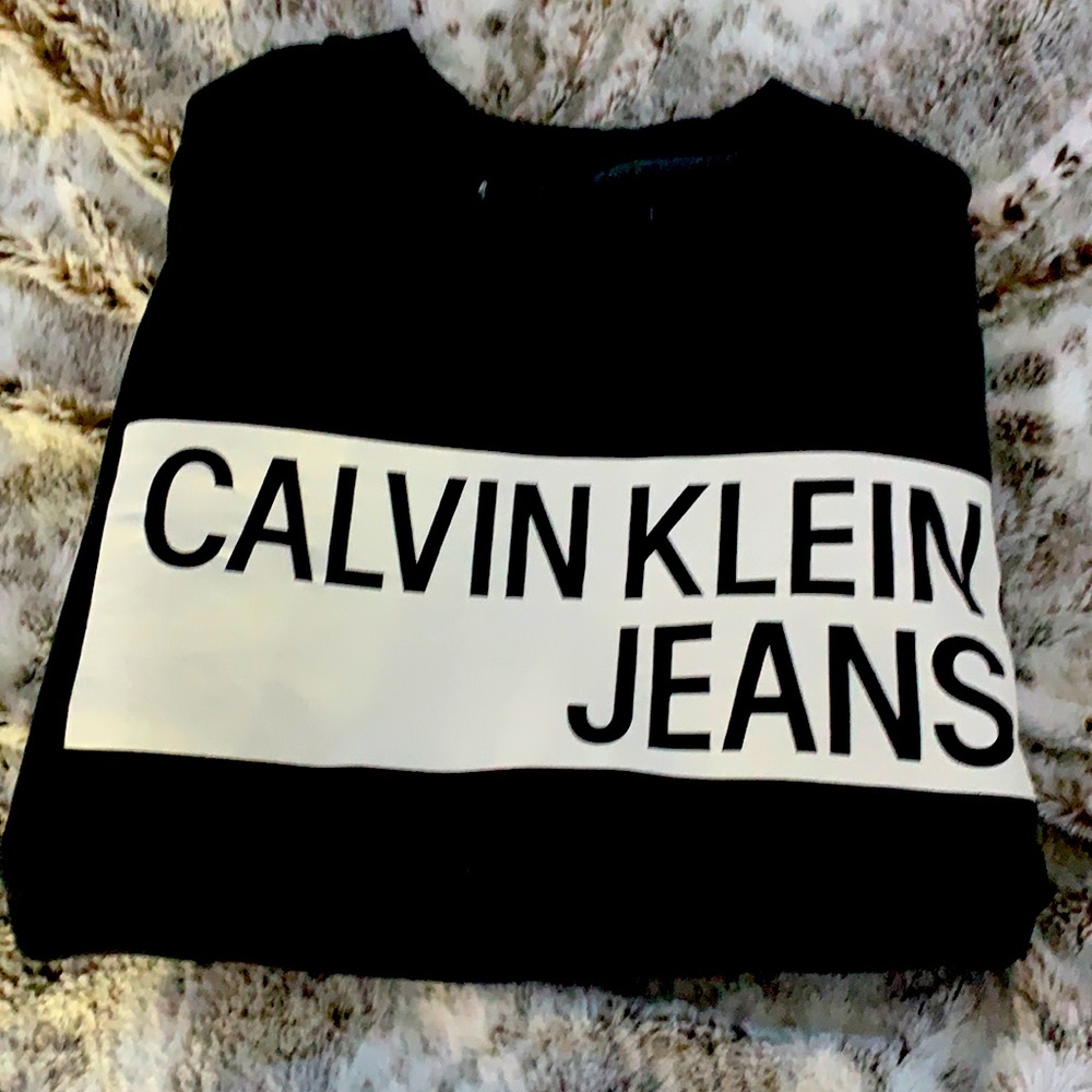 Calvin Klein Jeans, black sweater Men’s M